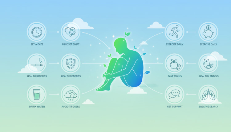 10 روش برای کمک به ترک سیگار 10 روش برای کمک به ترک سیگار