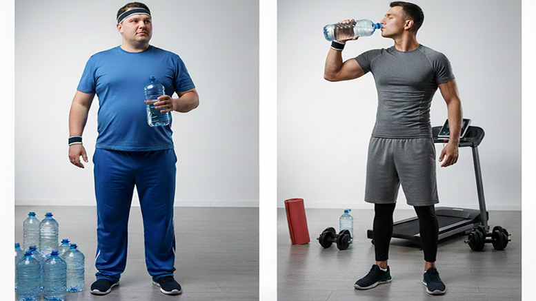 آیا نوشیدن آب  به کاهش وزن وزن می کند